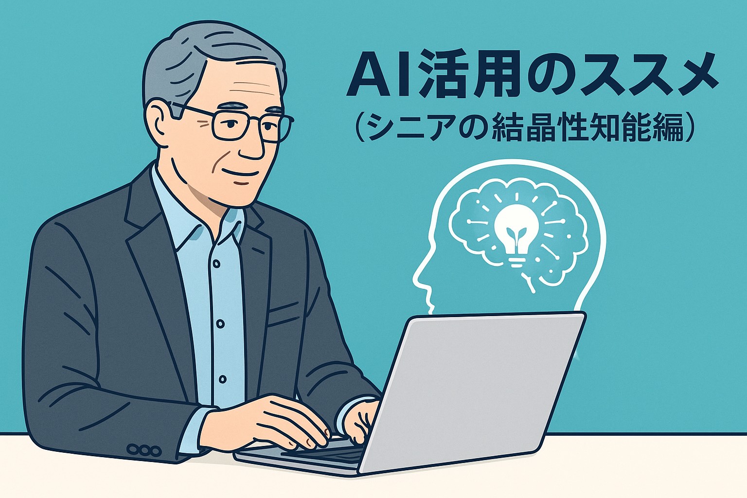 AI活用のススメ（シニアの結晶性知能編）
